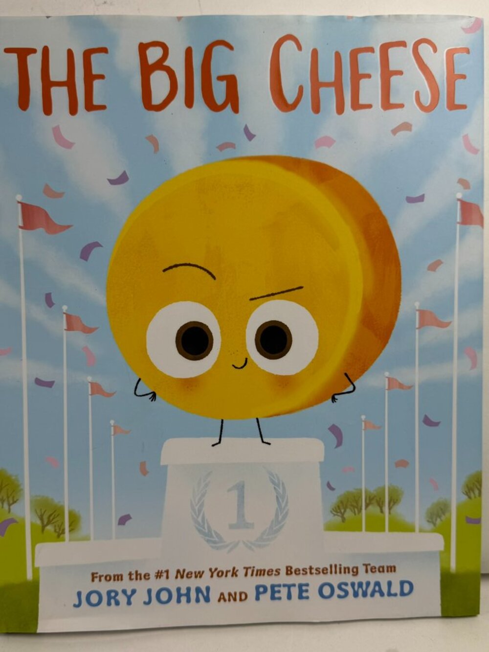 The Big Cheese by Jory John HC Book Pete Oswald ISBN 9780063329508